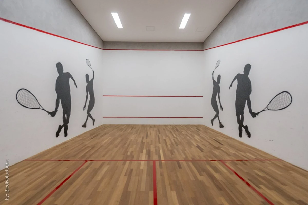 Quadra de squash · Apartamento de 3 suítes com vista livre em Jundiaí