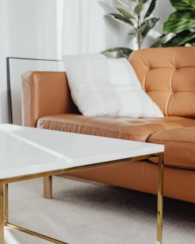 Ambiente aconchegante de uma sala de estar