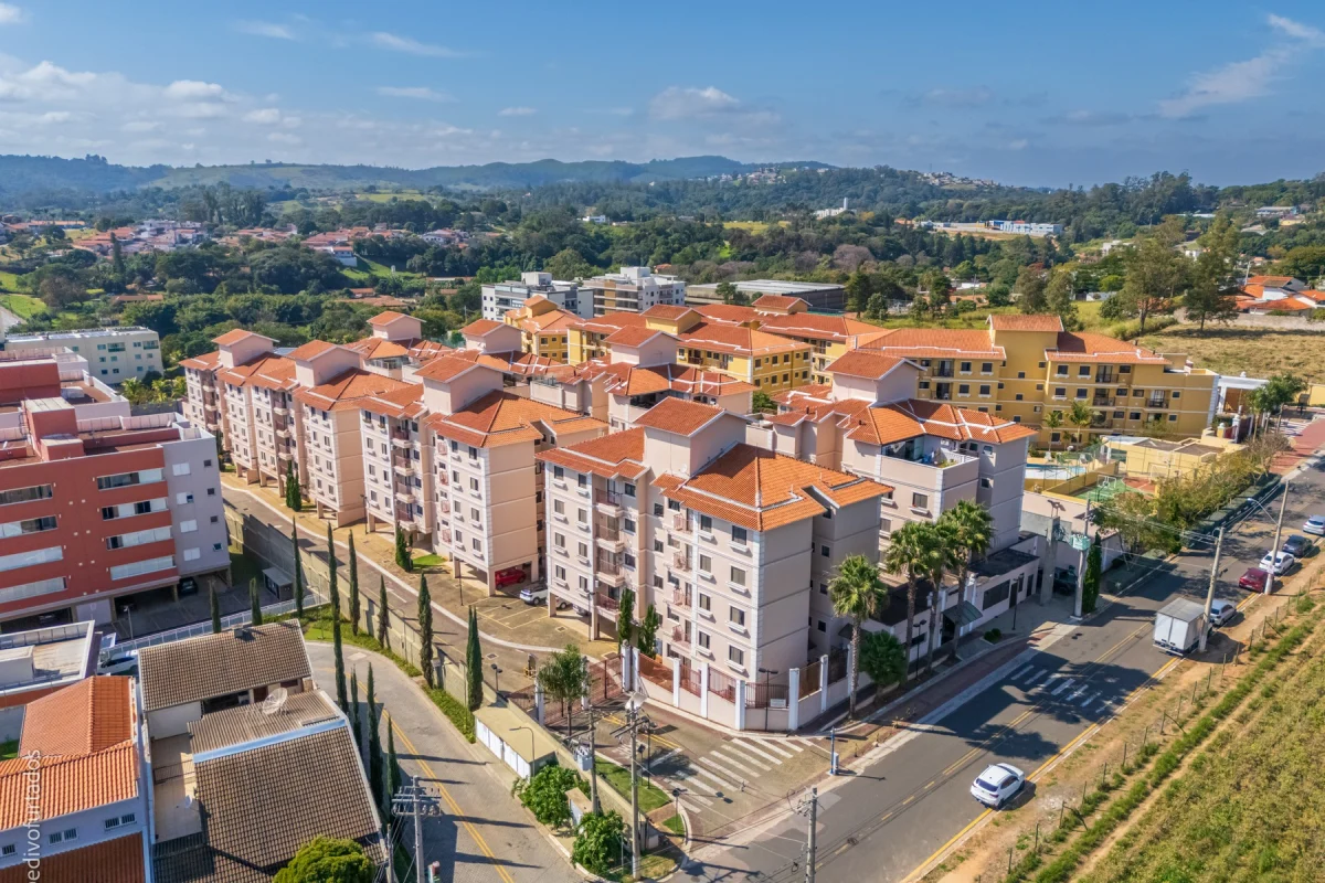 O Inspirazzione visto do alto · Cobertura com terraço, jacuzzi e espaço gourmet em Vinhedo
